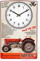 Oldtimer Wanduhr Motiv Massey-Ferguson MF 65 Geschenk Traktor Nordrhein-Westfalen - Bad Berleburg Vorschau