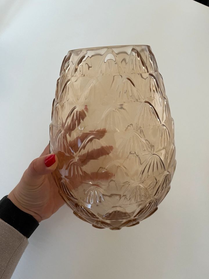 Vase Roseglas Zara Home 35cm hoch in Berlin