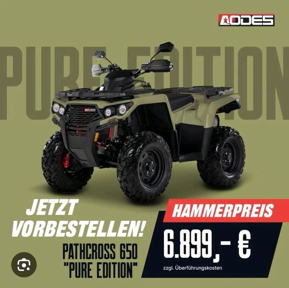 ODES 650 Pathcross Pure Edition V2 Quad ATV Neu wie Can Am in Gummersbach