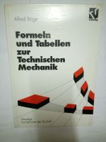 Buch Formeln Tabellen Technische Mechanik Vieweg 3528240121 Baden-Württemberg - Gerlingen Vorschau