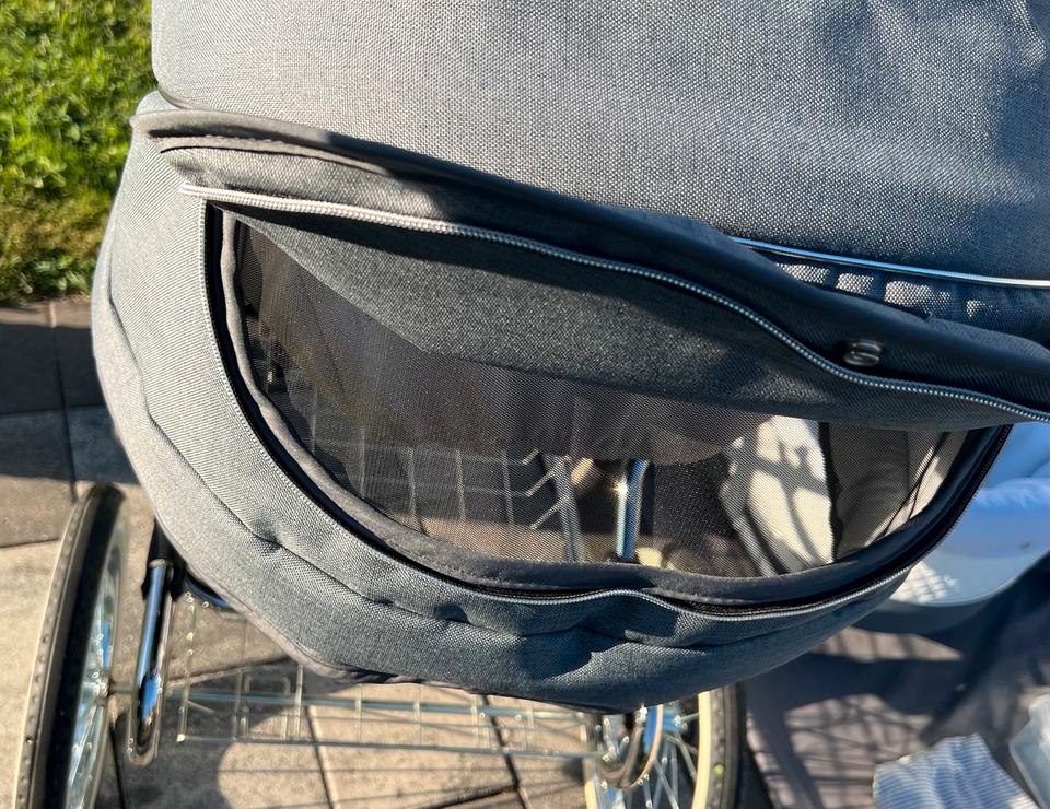 Emmaljunga Kombikinderwagen Kinderwagen Retro Vintage wie neu in Oberzissen