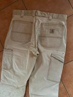 Carhartt Double Knee Work Pants Arbeitshose Beige Distressed Hessen - Ranstadt Vorschau