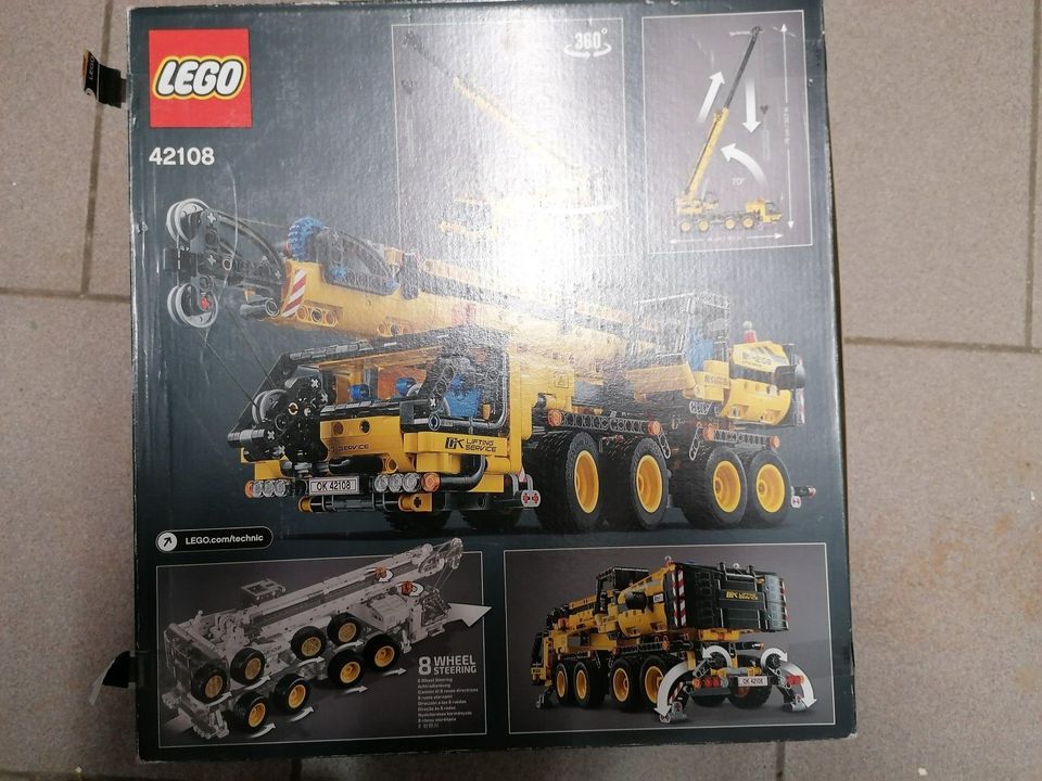 Legotechnik Kran in Moosthenning