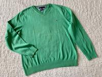 TOMMY HILFIGER Herren Pullover grün Gr. XL Premium Cotton TOP Baden-Württemberg - Neckargemünd Vorschau