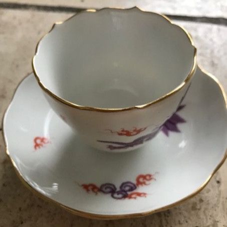 Meissen Tasse mit Untertasse in Langenfeld