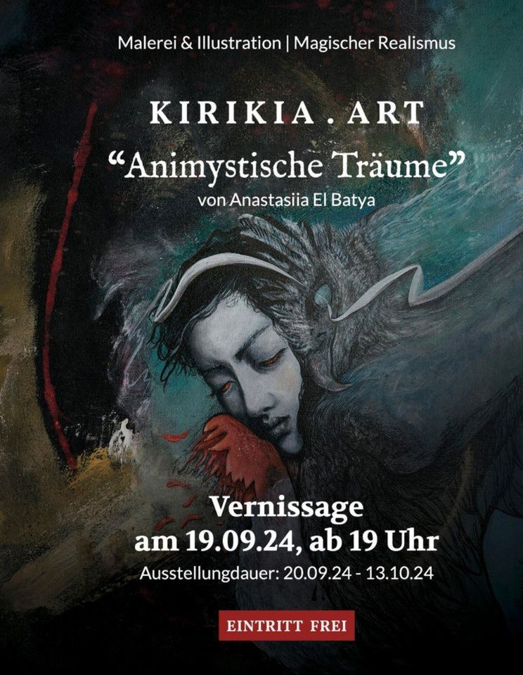 ⭐️ "Ife" - Tusche/Tinte auf Papier - Kirikia Art in München