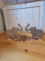 Holztiger Elefantenfamilie Nordrhein-Westfalen - Herne Vorschau