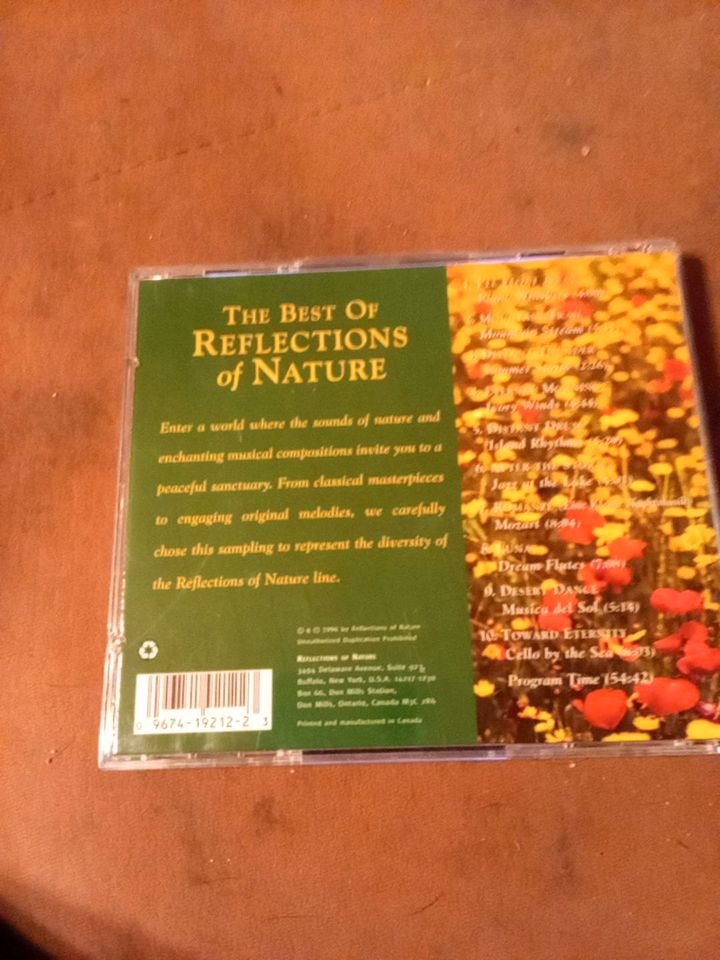 CD: The Best of reflections of Nature in Bischoffen