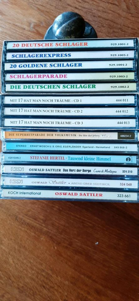 CD Sammlung 92 Stück in Würselen