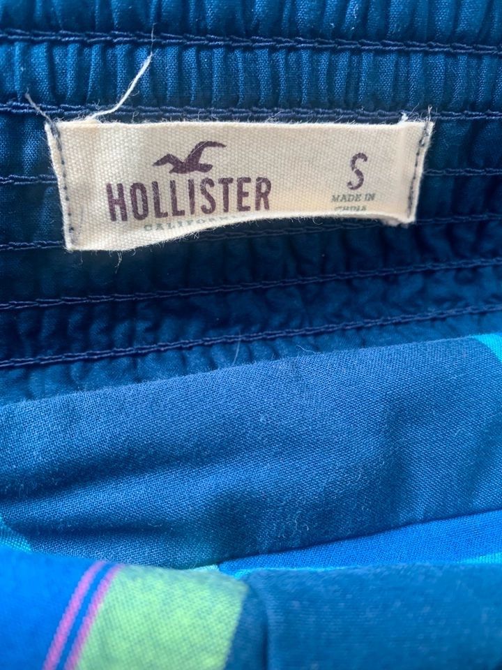 Hollister Kleid trägerlos Einteiler Minikleid Korsettkleid S 36 in Frankfurt am Main