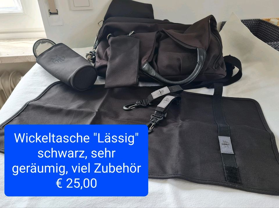 Wickeltasche "Lässig" mit Zubehör in Schwabhausen