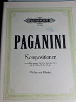 Noten Paganini Kompositionen  Violine Klavier Berlin - Lichtenberg Vorschau