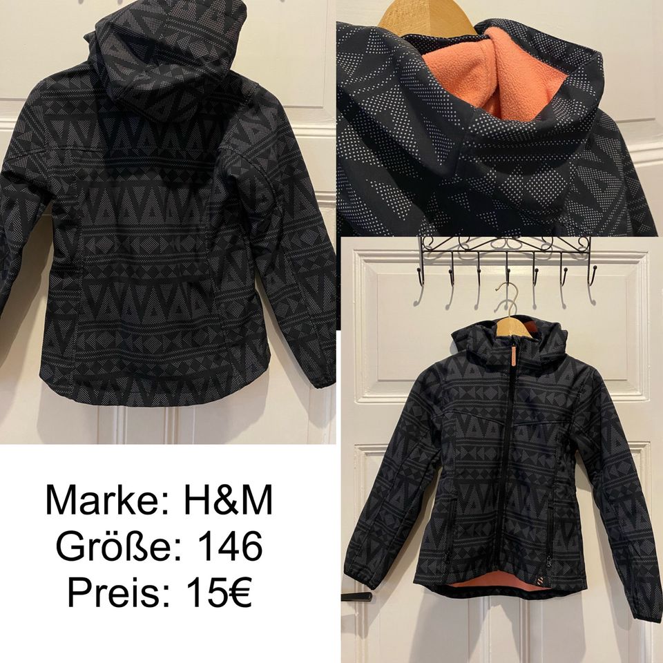 H&M Übergangsjacke Kinderkleidung Gr.146 in Schladen