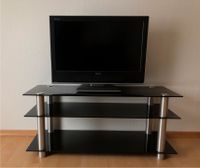 TV Rack Fernsehtisch schwarz Glas/Stahl Nordrhein-Westfalen - Bocholt Vorschau