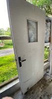 Alte Tür mit Glasfenster weiß Nordrhein-Westfalen - Ennigerloh Vorschau