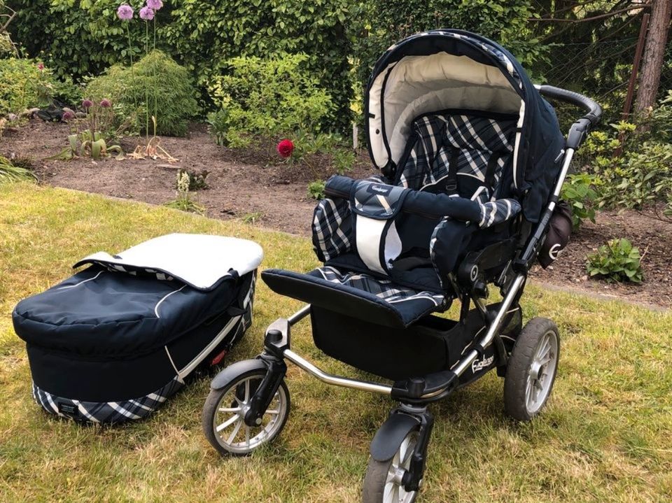 Kinderwagen mit Babyschale und Buggy von Emmaljunga in Lehrte