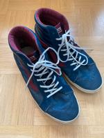 Vans dunkelblau aus Leder Gr. 10,5 Frankfurt am Main - Ostend Vorschau