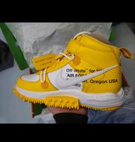 Nike Air Force 1 mittelhoch SP Off-White Gelb #NEU Nordrhein-Westfalen - Gladbeck Vorschau