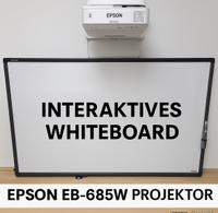 Interaktives Whiteboard mit Epson Projektor in Hannover Hannover - Mitte Vorschau