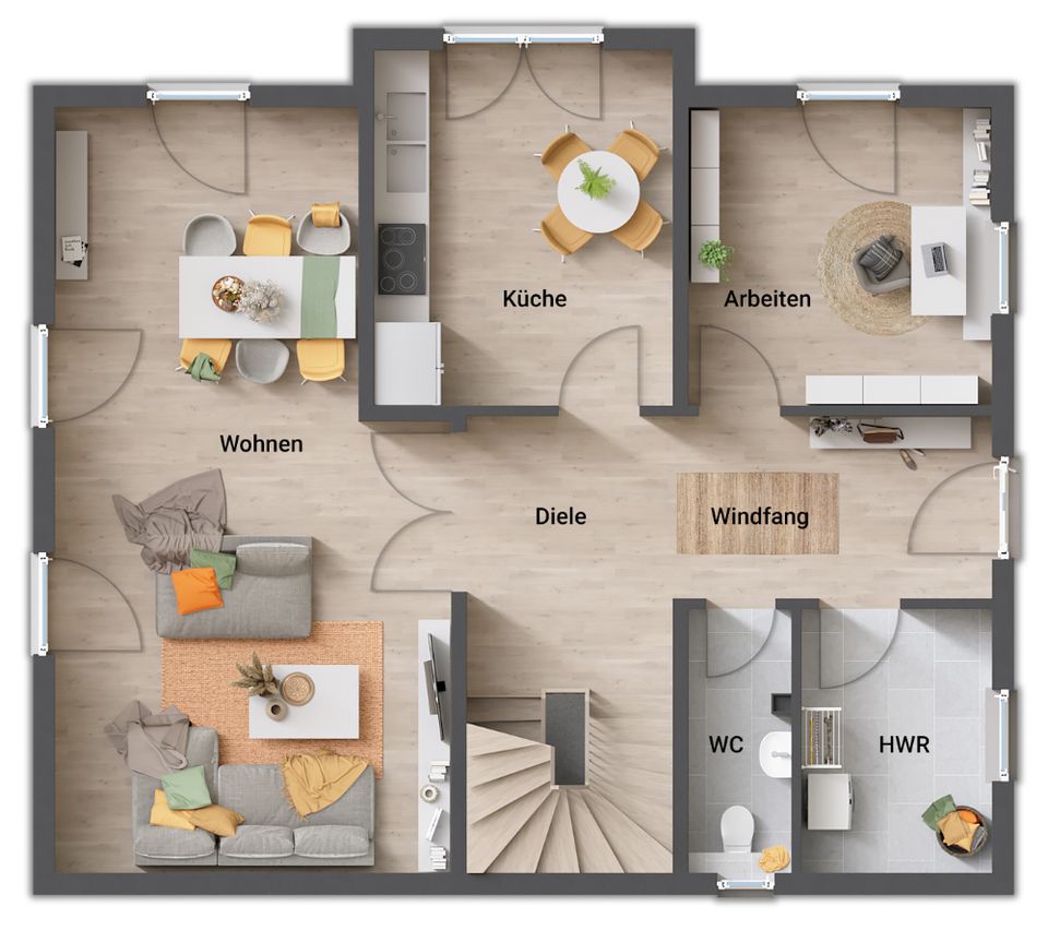 Sie lieben Sonne und viel Licht? Dann ist dies Ihr energiesparendes Town & Country Haus in Salzgitter OT Gebhardshagen in Salzgitter