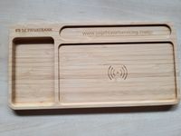 Kabelloses Ladegerät (wireless charger) Holz - neu, unbenutzt Baden-Württemberg - Lauffen Vorschau