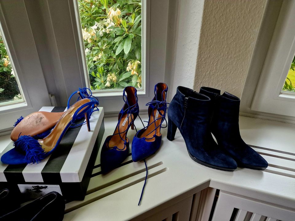 Claudia Obert Lederschuhe Ancle boots Gr.40 edel individuell in Neumünster