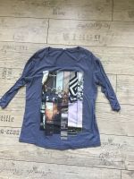 QS by S. Oliver Shirt L/XL/XXL blau mit Print 3/4 Arm Nordrhein-Westfalen - Kerpen Vorschau