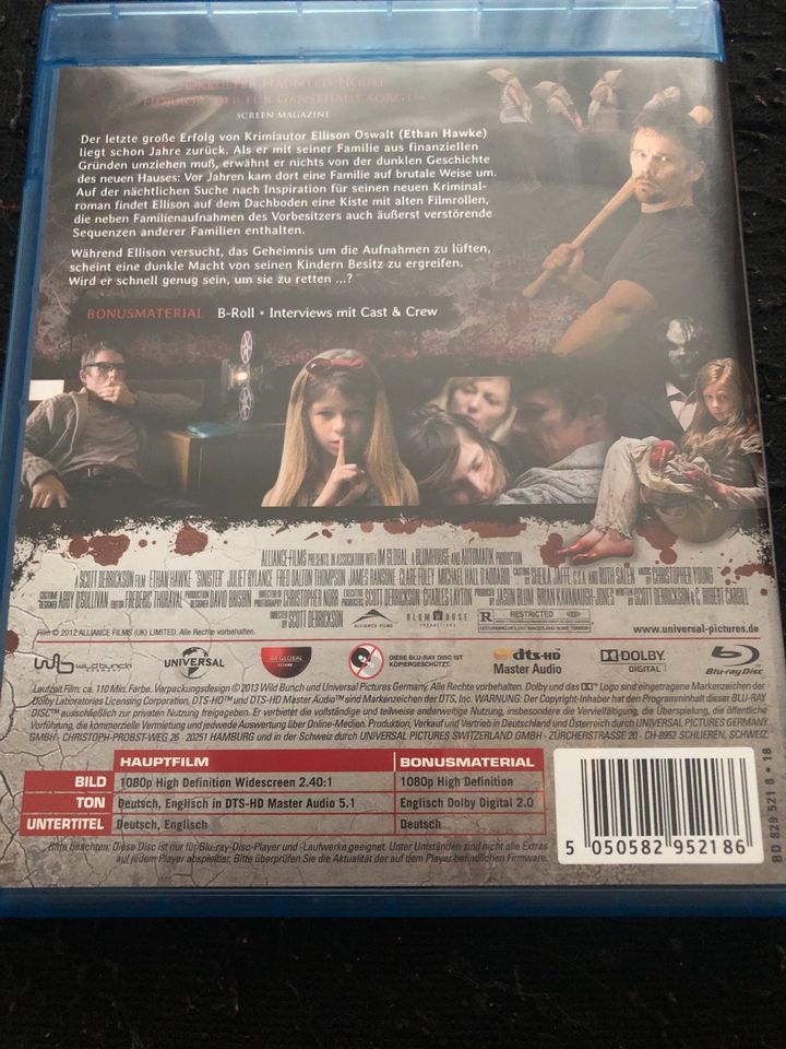 Sinister Blu-Ray in Herzberg am Harz