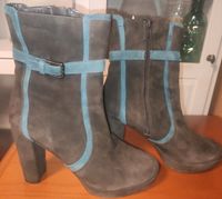 Tamaris Wildleder Leder Schuhe Stiefel braun gr.40 neuwertig Baden-Württemberg - Münsingen Vorschau