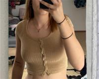 crop top beige Bayern - Geisenhausen Vorschau