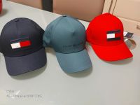 TOMMY HILFIGER / Drei Basecap / Dunkelblau / Rot / Petrol Nordrhein-Westfalen - Herten Vorschau