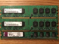 3x RAM 1GB DDR2 PC2-5300 Bayern - Großkarolinenfeld Vorschau