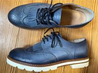 WIE NEU Halbschuhe LLOYD Gr 37 blau Budapester Leder Schnürer Saarbrücken-Halberg - Schafbrücke Vorschau