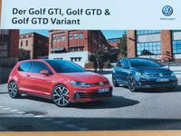 VW Golf GTI VW Golf GTD VW Golf VII GTD Variant Bj. 2017 Prospekt Nordrhein-Westfalen - Leverkusen Vorschau