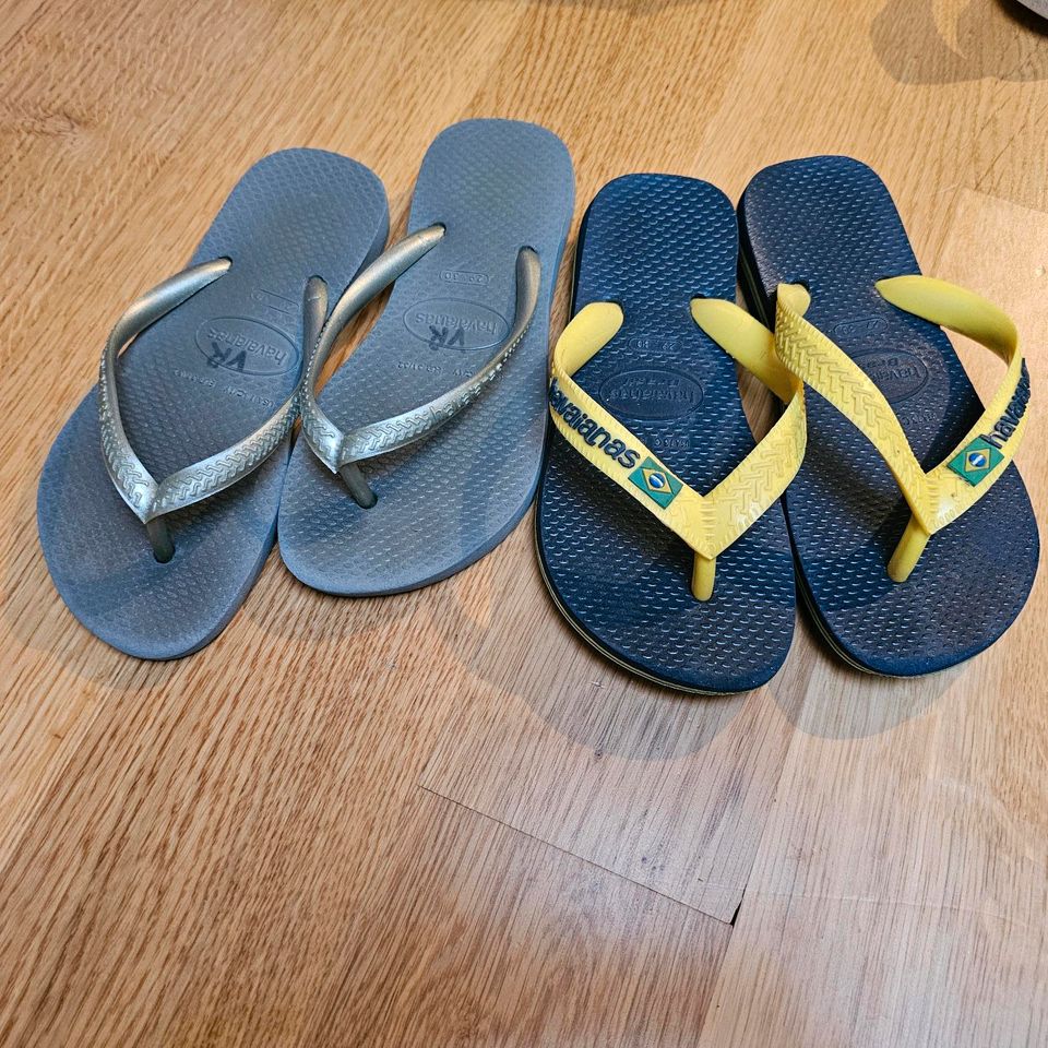 2x Havaianas 29/30 guter Zustand in Ummendorf