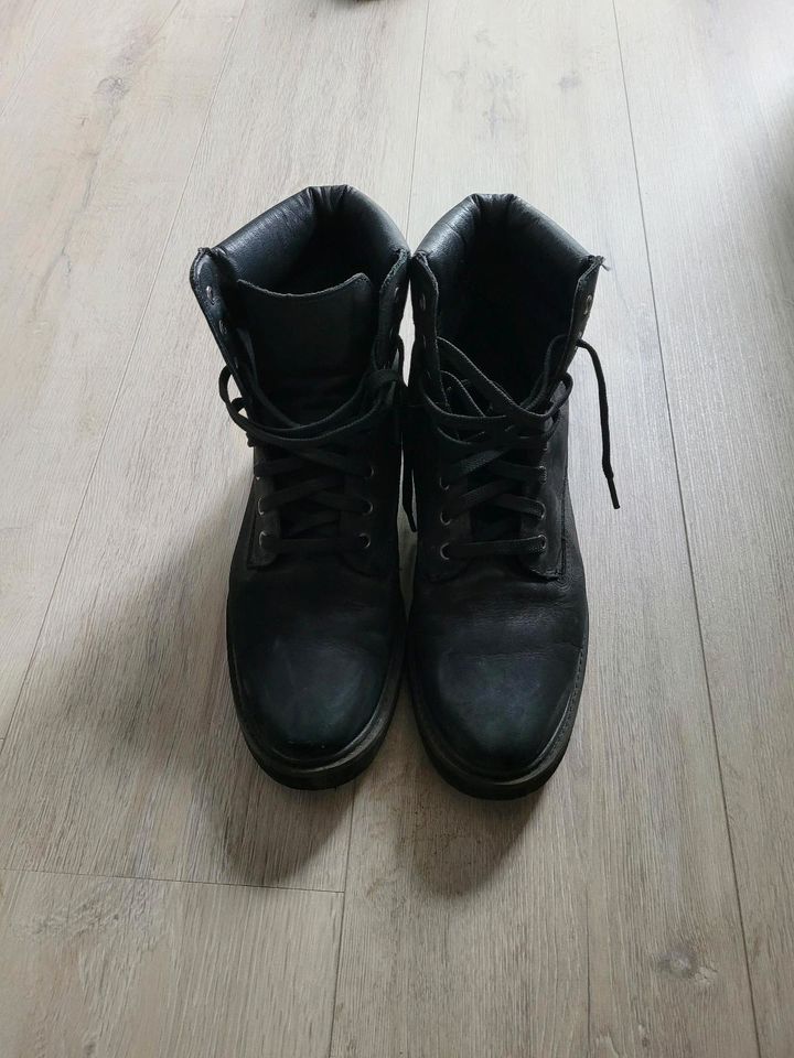 Timberland Stiefelletten 41 schwarz Stiefel  boots‼️ in Lahnau