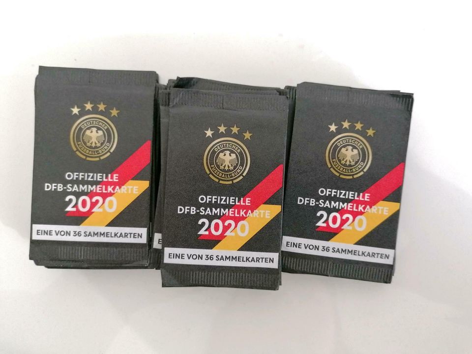 Offizielle DFB-Sammelkarten 2020 (40 Stück) originalverpackt in Essen