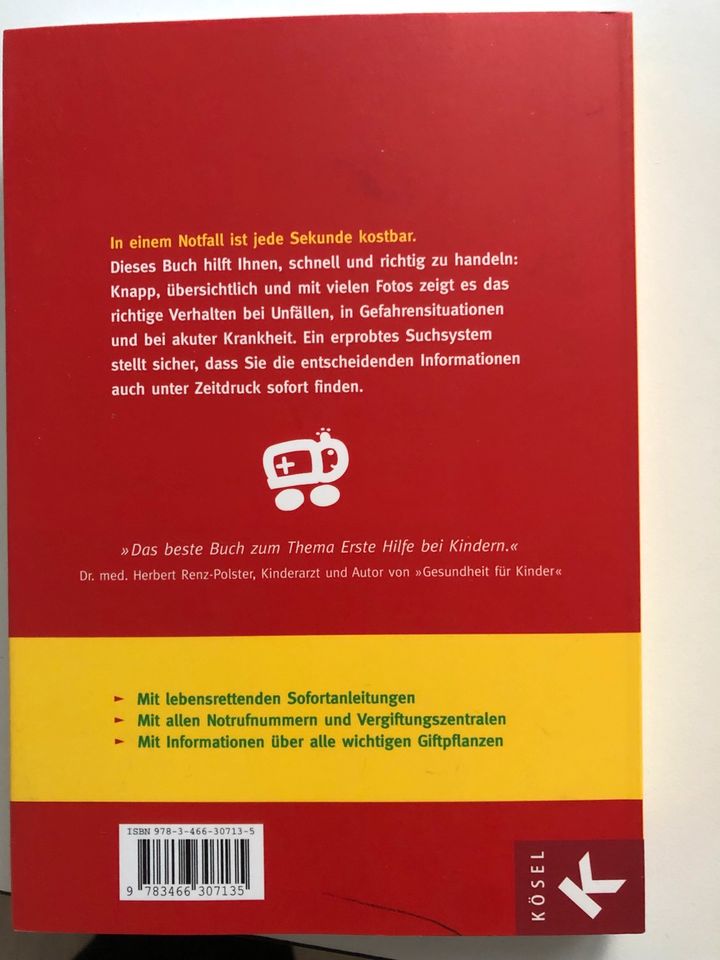 Schnelle Hilfe für Kinder Buch Notfallmedizin für Eltern in Kempten