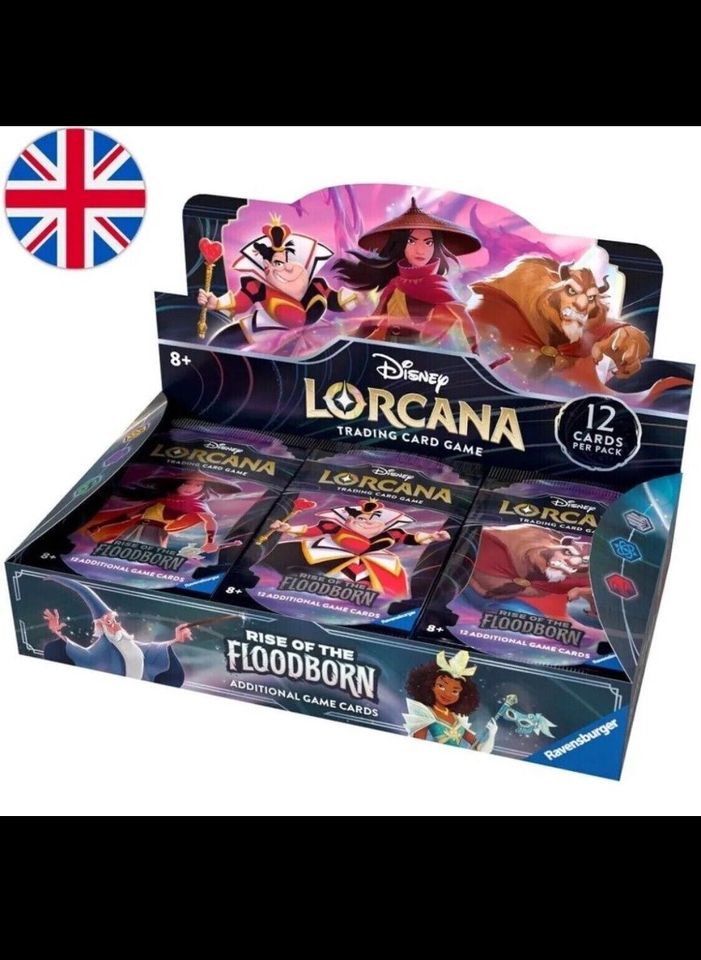 Disney Lorcana Floodborn 24 Booster Display Englisch Pokemon One in Hagen