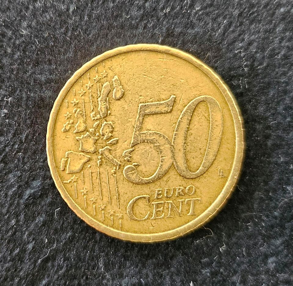 50 cent Münze - Portugal 2002 Fehlprägung in Berlin