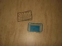♥ Zubehör Puppenstube Einkaufsladen ♥ DDR 2x Einkaufskorb Metall Brandenburg - Lübben Vorschau