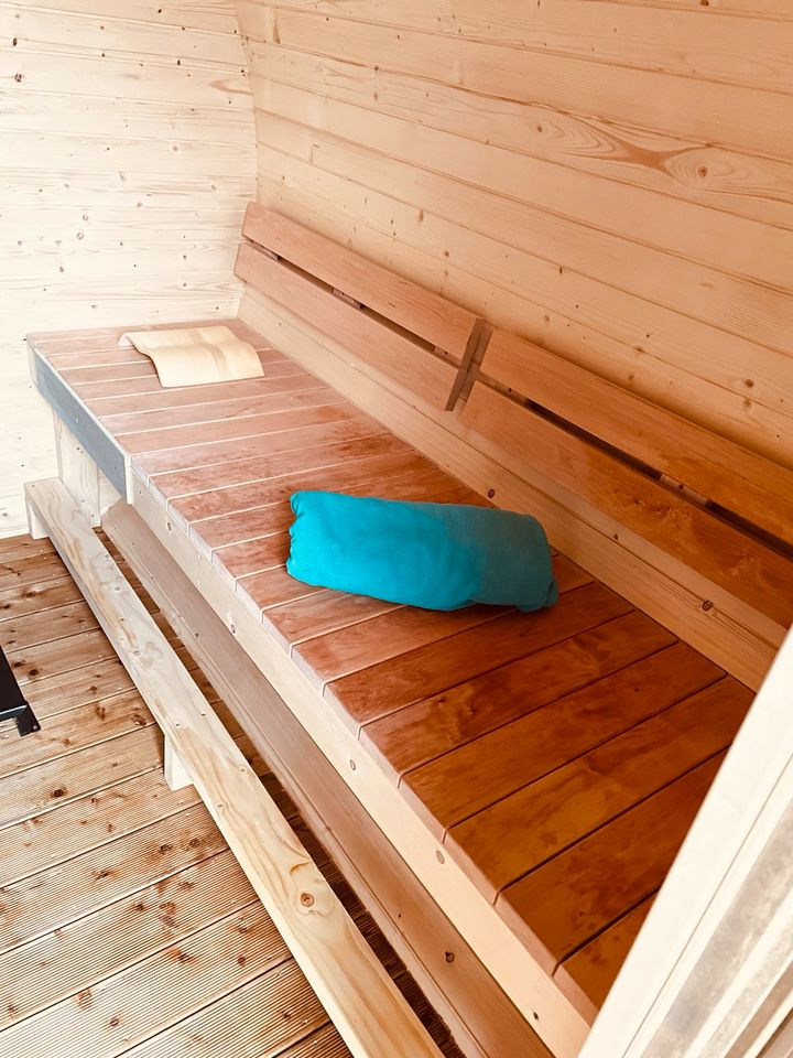 Mobile Sauna zu Vermieten FassSauna in Dielheim