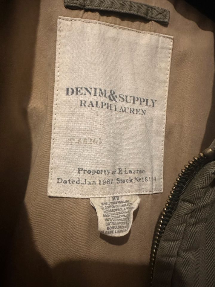 Ralph Lauren Denim Supply Coach Jacket in Rosenheim