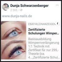 Zertifizierte Schulungen Wimpern und Augenbrauenlifting und Ver Bayern - Donauwörth Vorschau