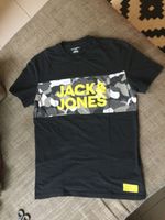 Jack & Jones T-Shirt schwarz mit Muster gr. S Baden-Württemberg - Friedrichshafen Vorschau