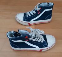 Schuhe Sneaker 31 high blau weiß Bonn - Nordstadt  Vorschau