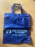 Einkaufstasche Tasche Stoffbeutel Tragetasche Volksbank Karlsruhe Baden-Württemberg - Bruchsal Vorschau