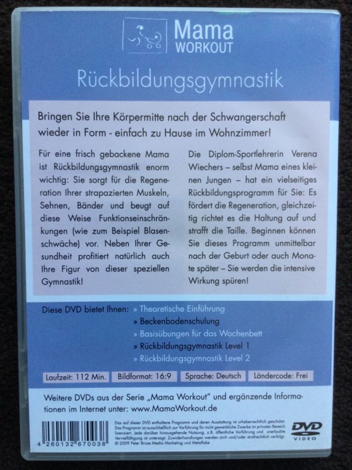 Rückbildungs-Gymnastik „Mama workout“ in Düsseldorf