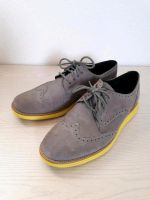 COLE HAAN Lunargrand Gr. 44 Halbschuh Wingtip Grau / Gelb Nordwestmecklenburg - Landkreis - Grevesmuehlen Vorschau