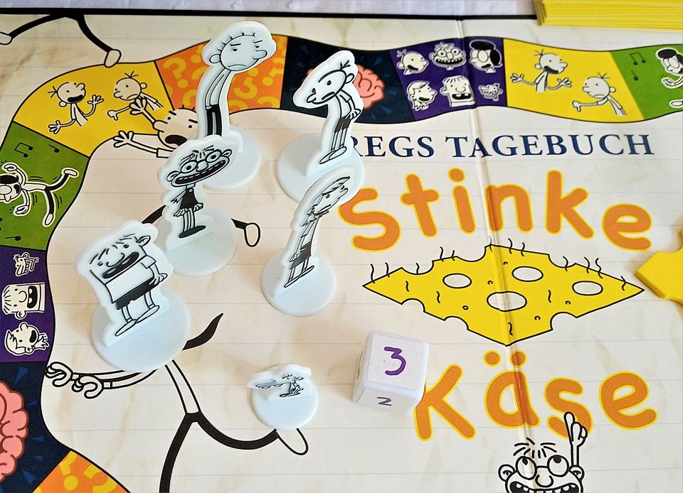 KOSMOS Jeff Kinney GREGS TAGEBUCH Brettspiel STINKE KÄSE in München